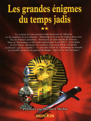 cover image of Les Grandes Enigmes du temps jadis, tome 2